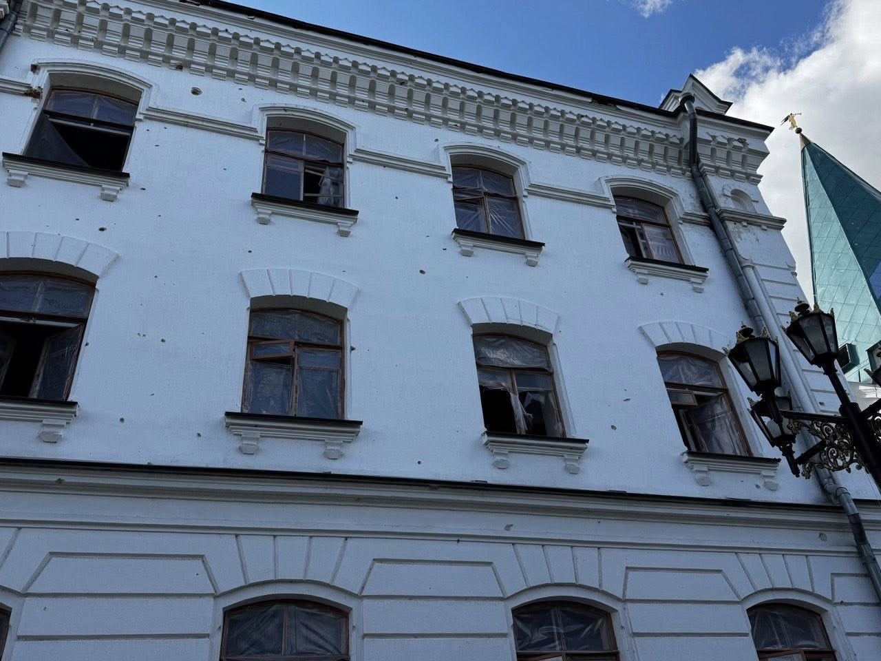Святогірську Лавру двічі пошкоджено обстрілами — у серпні та вересні 2025 року