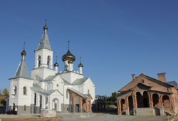 На честь свт. Іоанна Шанхайського ставропігійний чоловічий скит (с. Адамівка, Донецька обл.)