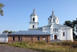 На честь свт. Феодосія Чернігівського ставропігійне чоловіче подвір'я (с. Кармазинівка, Луганська обл.)