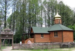 На честь Казанської ікони Божої Матері чоловічий монастир (смт. Чоповичі, Житомирська обл.)