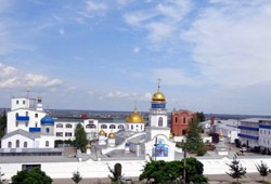 На честь прп. Савви Освященного чоловічий монастир (м. Мелітополь, Запорізька обл.)