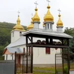 На честь Почаївської ікони Божої Матері чоловічий монастир