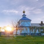 На честь Володимирської ікони Божої Матері ставропігійне чоловіче подвір'я (с. Микільське, Донецька обл.)